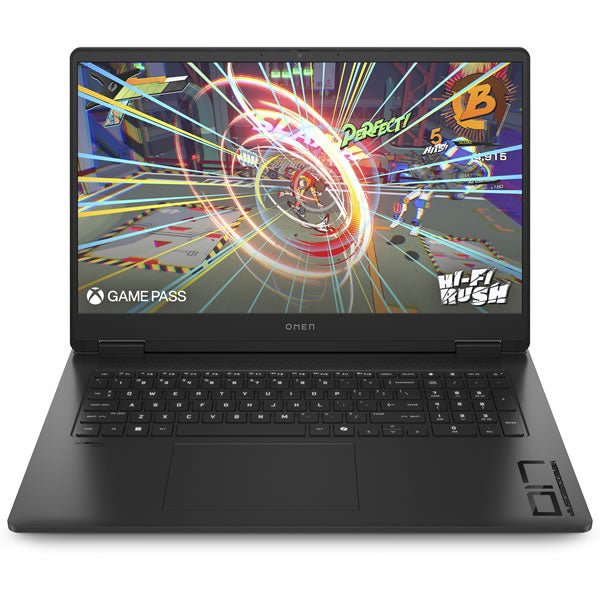 HP | OMEN 17 | Ryzen 7 | 17.3" FHD | 16GB RAM | 512GB SSD | RTX4060 8GB Gaming - Shadow Black