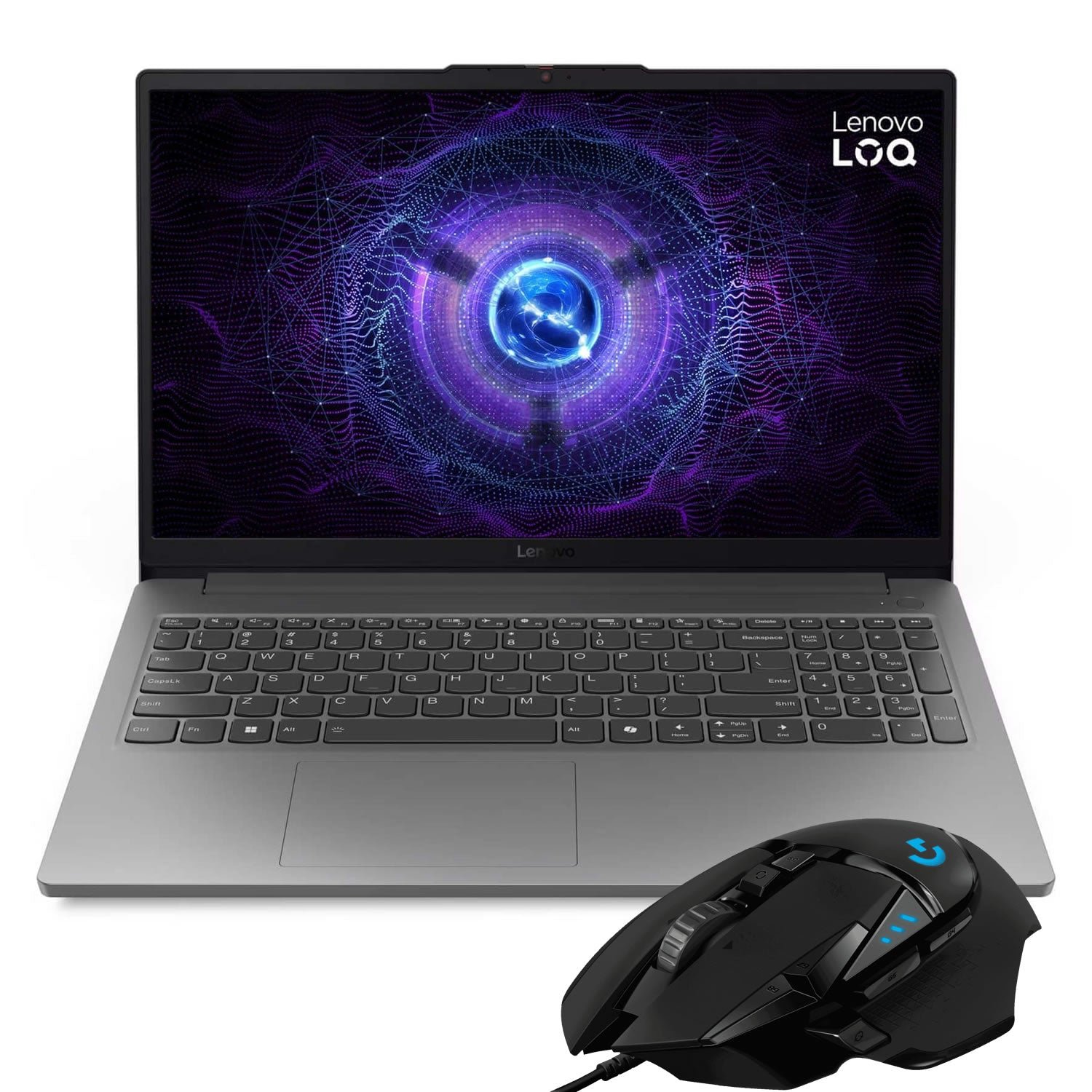 Lenovo | LOQ 15 | Core i7 12th Gen | 15.6" FHD | 16GB RAM | 512GB SSD | RTX4050 6GB - Luna Grey