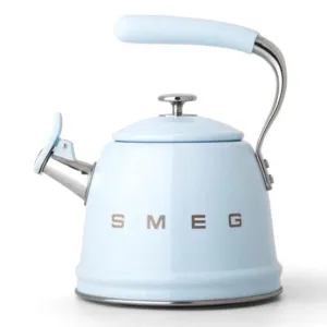 Smeg CKLW2001PB 2.3l Whistling Stove Top Kettle - Pastel Blue