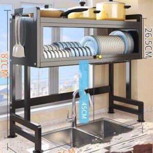 Kitchen Sink Storage Rack Bowl