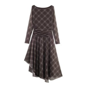 Women's Casual Versatile Asymmetrical Skirt Dress