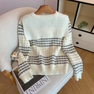 Women's New Thickened Slimming All-matching Graceful Loose Sweater