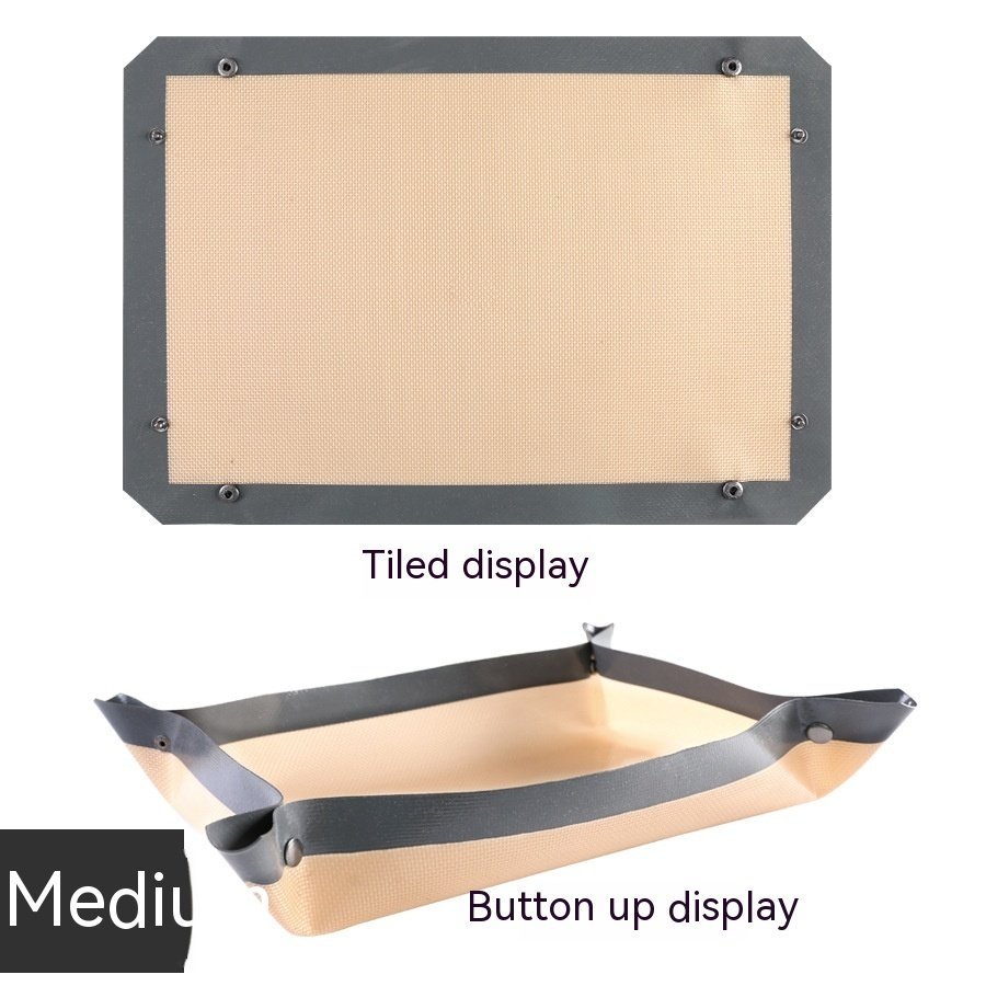 Thick Fiber Baking Pan Mat Silica Gel Pad Baking Tool - Image 3