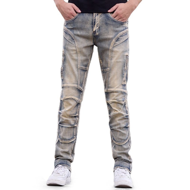 Men's Stretch Slim Fit Bootcut Jeans - Image 7