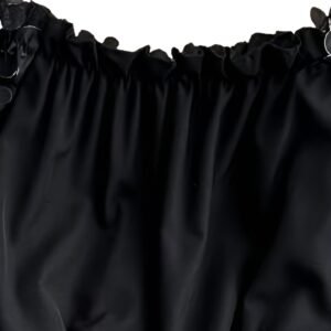 Floral Fairy Mesh-Patchwork Chiffon Blouse