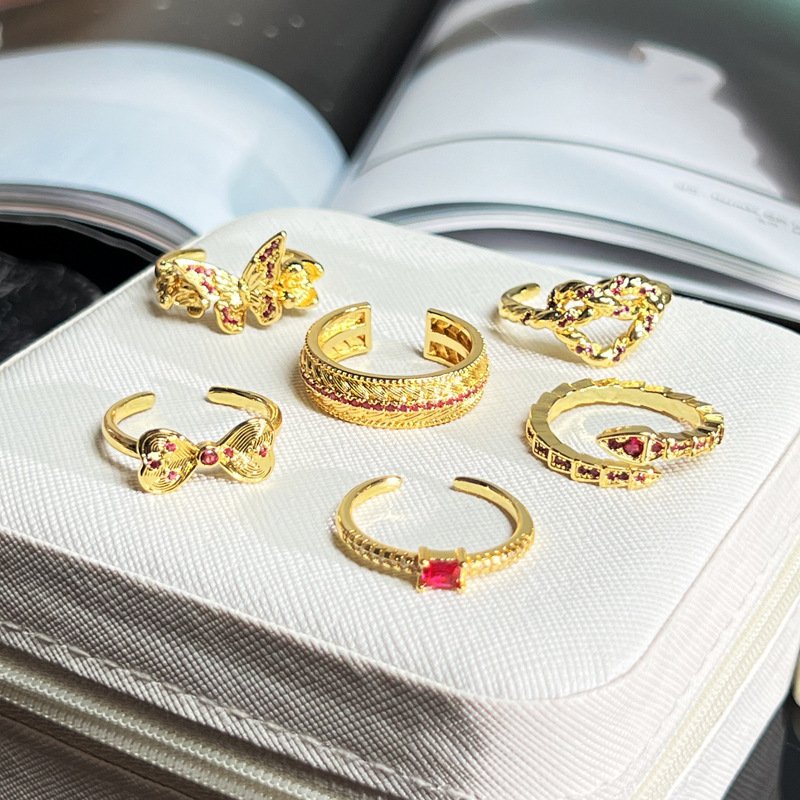 Dainty Snake-Shape Bow Ring For Women - Image 4