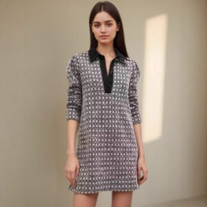 French-style Elegant Knit Dress