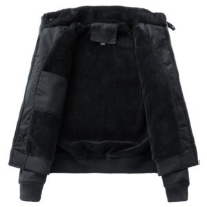 Men's Pure Cotton Fleece-lined Thickened Jacket