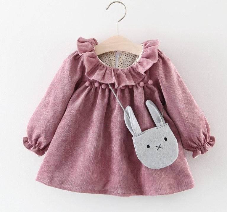 Spring and autumn new girls long-sleeved princess dress shirt baby bottoming shirt princess dress to send bags - Image 5