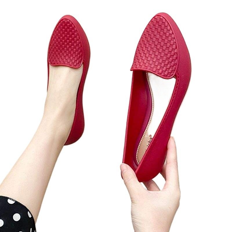 Baotou Sandals Women Summer Fashion Outdoor Anti-slip Flat Crystal - Image 5