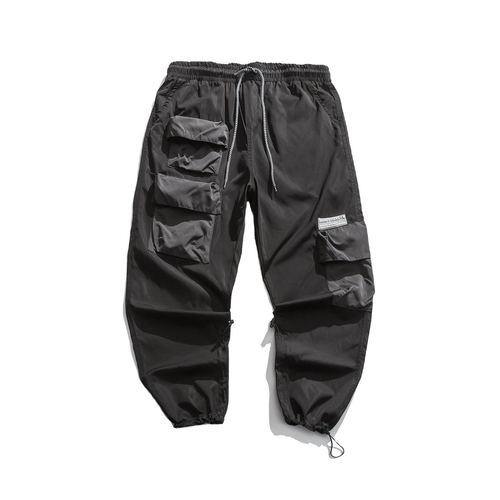 Personalized Functional Tooling Multi-pocket Loose-fitting Track Pants - Image 6