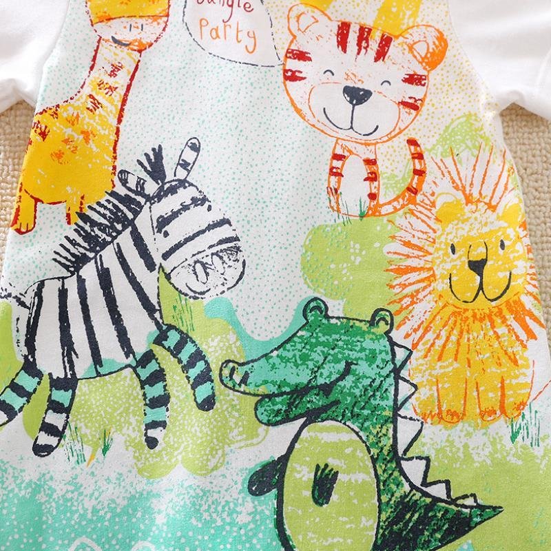 Spring And Autumn New Baby Onesies - Image 6