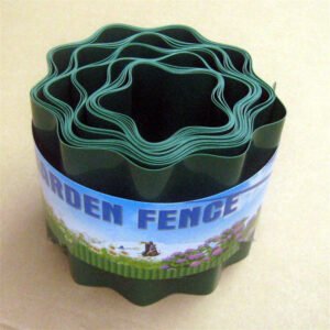 Imitation Stone Garden Fence PP Plastic Fence Inserting The Ground Fence