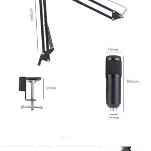 192KHz 24Bit High Sampling Rate Computer USB Microphone BM-800 Condenser Microphone