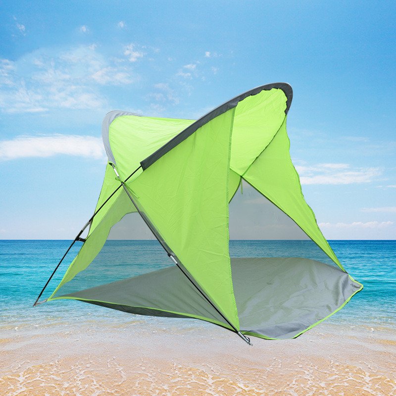 New Beach Tent Outdoor Camping Supplies Canopy Camping Beach Tent Outdoor Double Travel Fishing - Image 3
