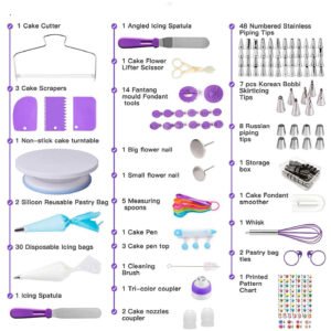 Flower bag baking tools