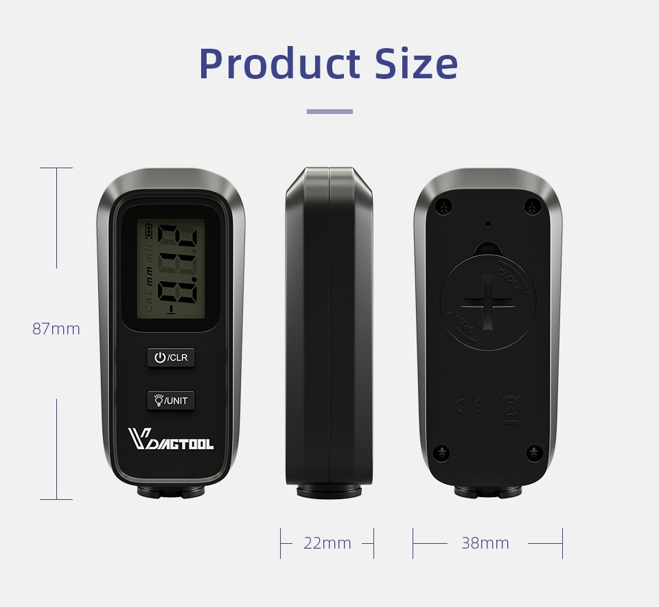 Automotive paint coating thickness gauge - Image 3