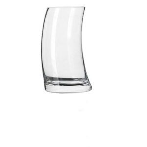Shaped glass sail crescent cup juice cup