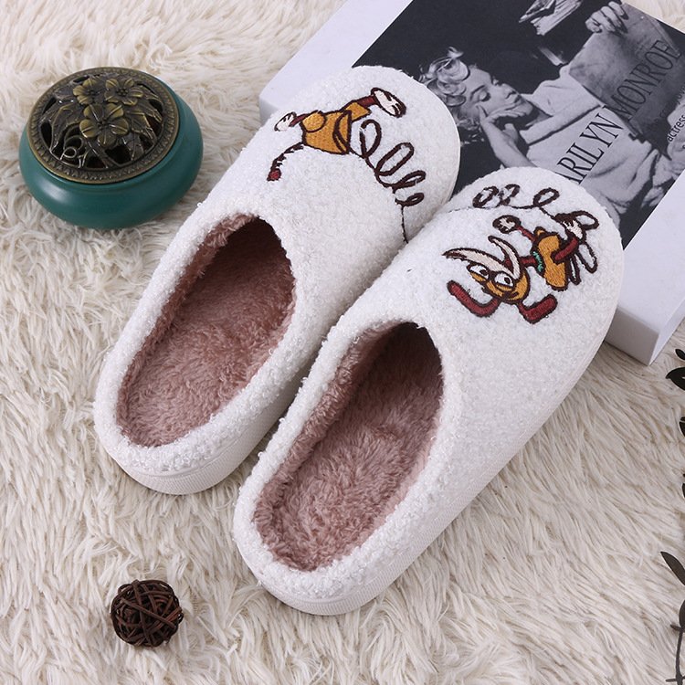 Warm Non Slip Fluffy Slippers