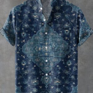 Men's Casual Digital 3D Short Sleeve Top