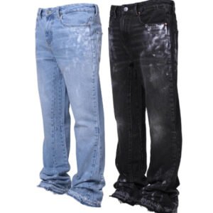 Men's Straight-leg Denim Pants Street Style