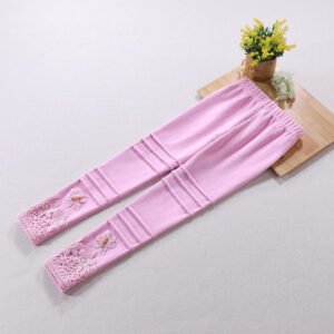 Children's Western Style Lace Long Pants