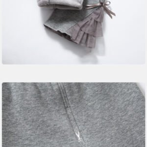 Female Baby Winter Plush Velvet Bottoming Flared Pants