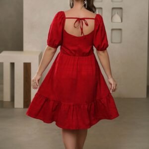 Elegant Plus-size Womens Dress