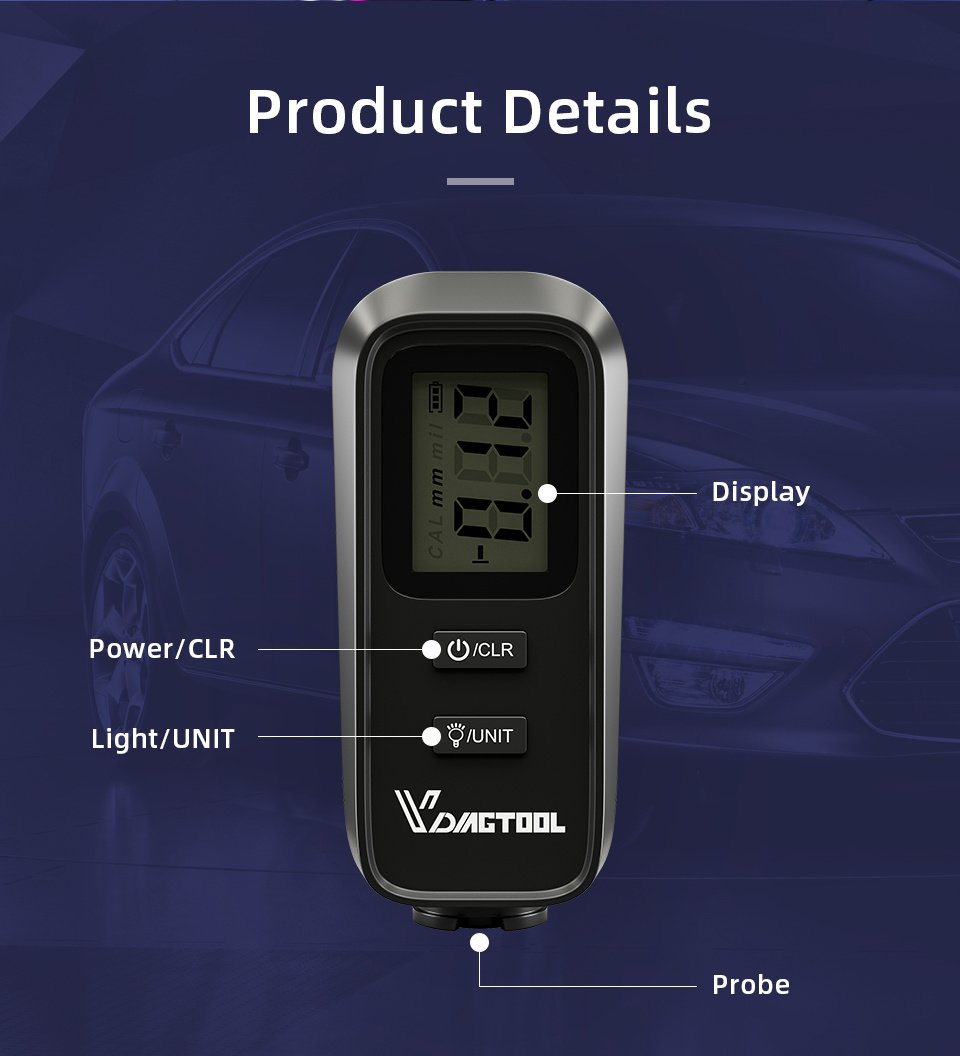 Automotive paint coating thickness gauge - Image 2