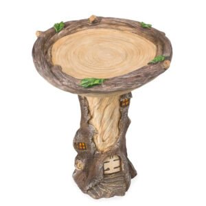 Sunflower Resin Handicraft Garden Ornaments Polyresin Sunflower Bird Bath