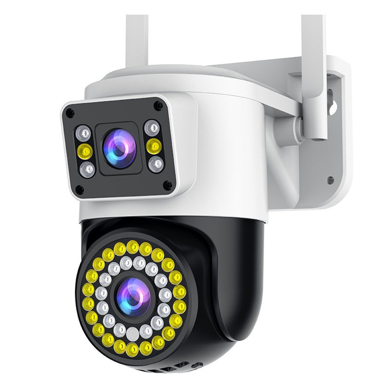 Night Vision Wireless Wifi Binocular Dual-screen Surveillance Camera - Image 4