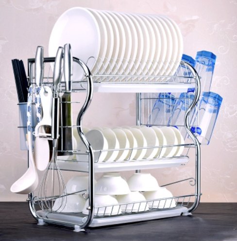 Dish rack storage rack kitchen shelf - Image 6