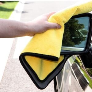 Car wash towel cleaning cloth special towel not lint car glass absorbent rag non-deer skin towel thickening without leaving marks