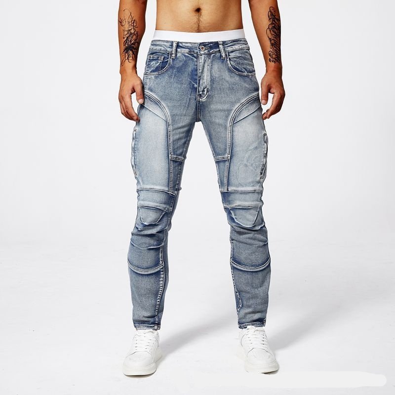 Men's Stretch Slim Fit Bootcut Jeans - Image 2