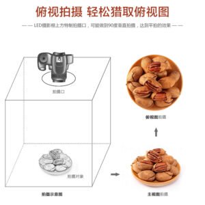 LED studio 60cmLED light box studio suit small LED photo box