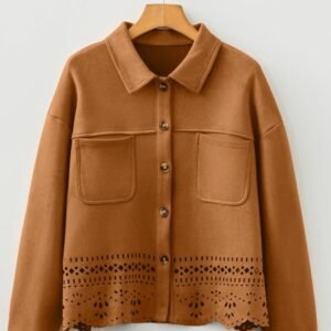 Women's Versatile Casual Fashion Hollow-out Jacket