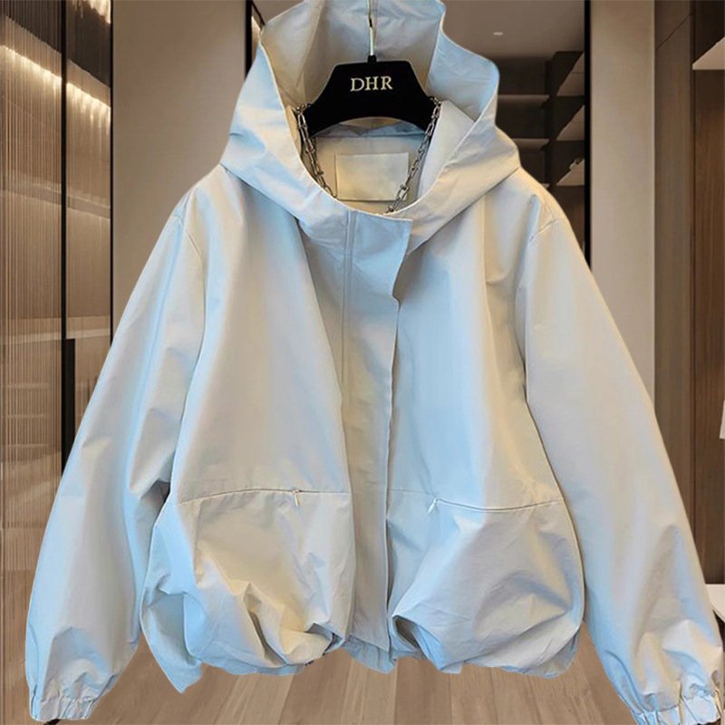 All-matching Bud Leisure Windproof Coat For Women