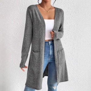 Hot-selling Casual All-match Knit Cardigan From Europe And The US