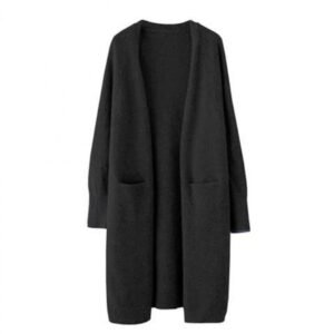 Mid-length Over-the-knee Early Autumn And Winter Idle Style Outerwear Sweater