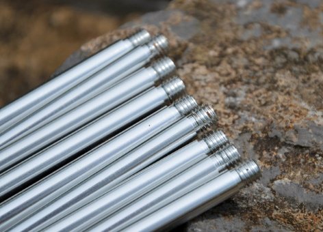 Compatible with Apple, Camping outdoor campfire tripod hanging pot picnic fire bracket aluminum alloy tripod camping supplies - Image 3