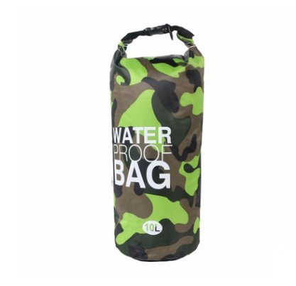 Camouflage waterproof bucket bag beach bag waterproof bucket bag outdoor drifting waterproof bag waterproof bag - Image 3