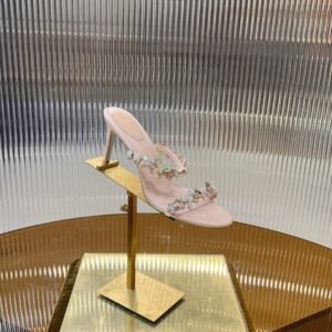 Amoi Crystal Elegant Fashion Outerwear High Heels