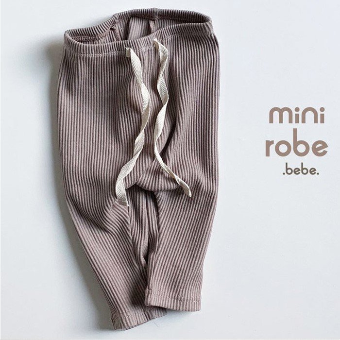 Simple And Versatile Thread Stretch Leggings For Babies - Image 3