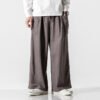 Retro Chinese Style Loose BF Retro Style Wide-Leg Pants