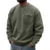 Men's Pullover Round Neck Long Sleeves Sweater