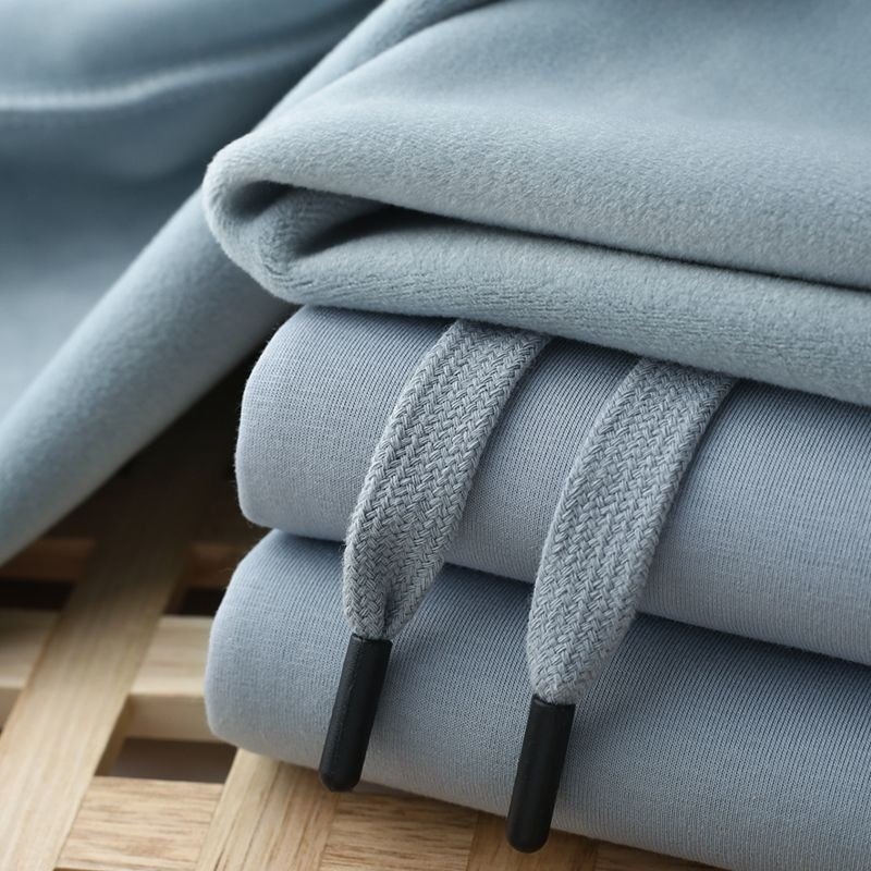 Ultra-soft Silver Fox Fleece-lined Thickened And Insulated Hooded Sweatshirt - Image 7