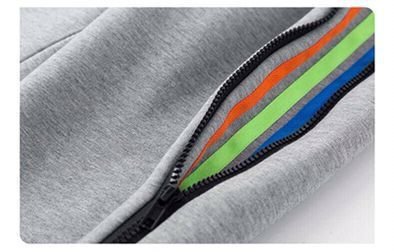 Side Zipper Fashion Casual Sports Pants Children's Thread Plus Velvet - Image 6