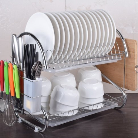 Dish rack storage rack kitchen shelf - Image 9