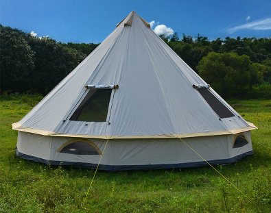 Yurt Tent Outdoor Camping Pyramid Chimney Sunscreen - Image 6