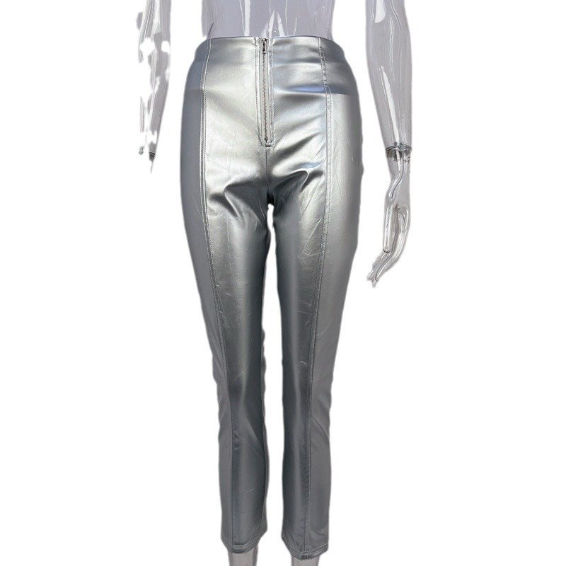 Women's Fashion High Waist Hip Lift Tight Trousers - Image 5